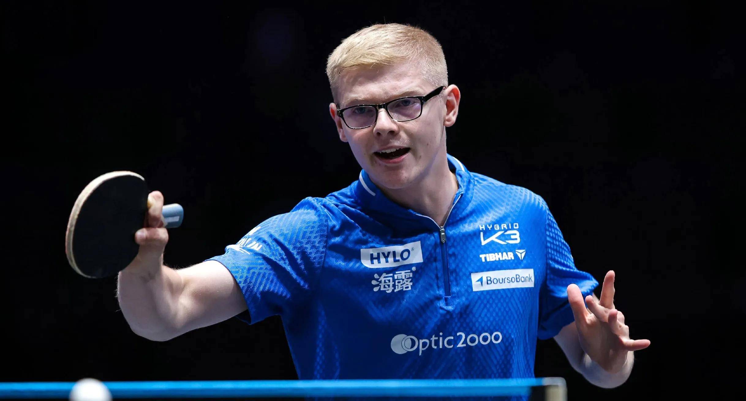 关于比利时乒乓球队险胜中国乒乓球队，奥恰洛夫送出助攻的信息